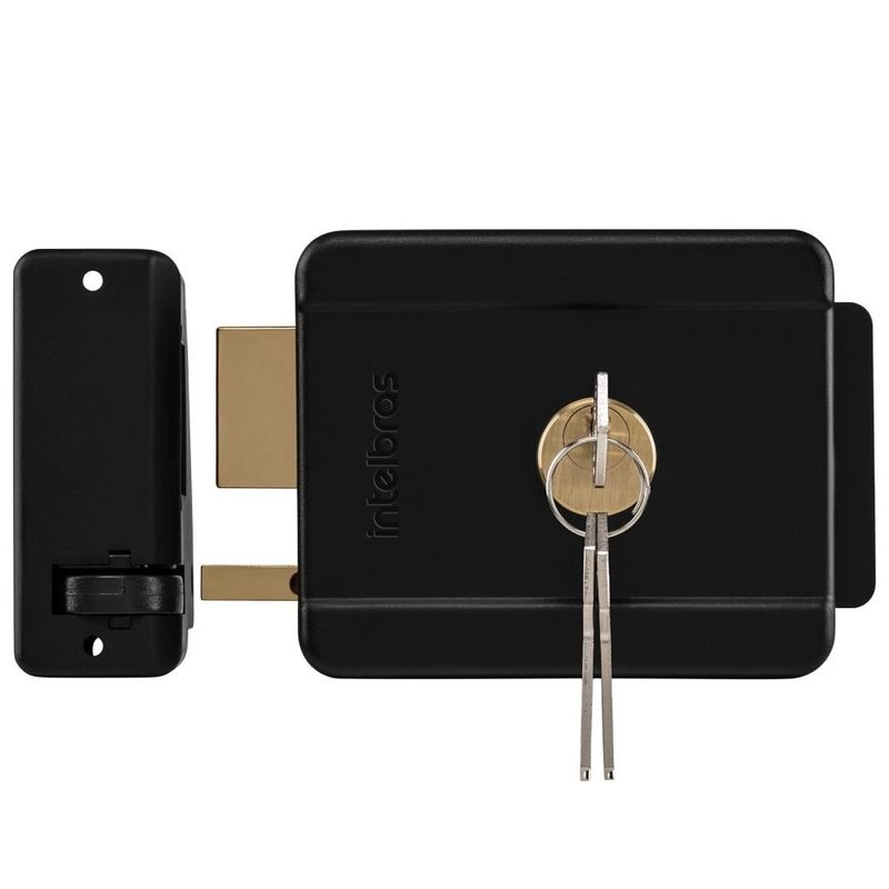 FechaduraEletricaIntelbrasCilindroFixoPretaFX500