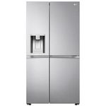 RefrigeradorSmartLG611LitrosSidebySideDoorinDoorUvnanoAcoEscovadoGCJ257CSF1220Volts