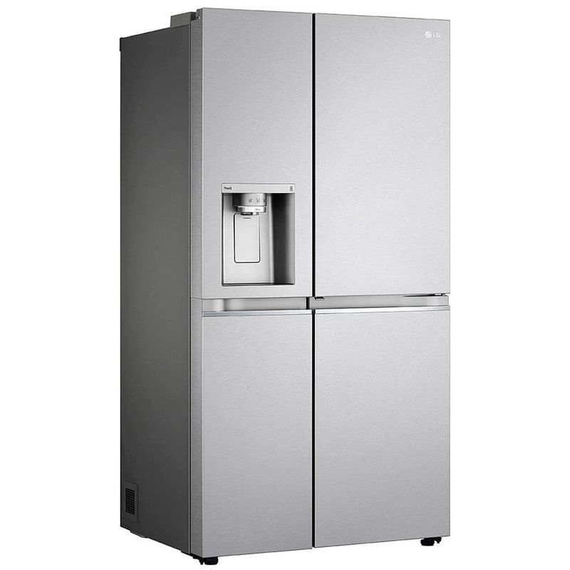 RefrigeradorSmartLG611LitrosSidebySideDoorinDoorUvnanoAcoEscovadoGCJ257CSF1220Volts