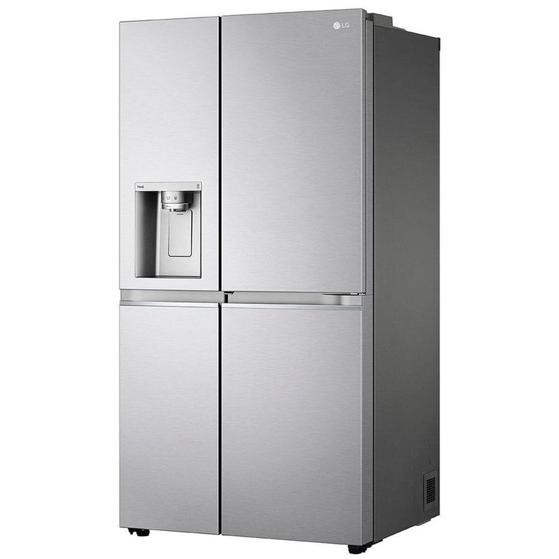 RefrigeradorSmartLG611LitrosSidebySideDoorinDoorUvnanoAcoEscovadoGCJ257CSF1220Volts