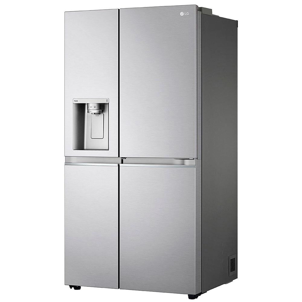 Refrigerador-Smart-LG-611-Litros-Side-by-Side-Door-in-Door-Uvnano-Aco-Escovado-GC-J257CSF1---220-Volts