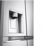 RefrigeradorSmartLG611LitrosSidebySideDoorinDoorUvnanoAcoEscovadoGCJ257CSF1220Volts