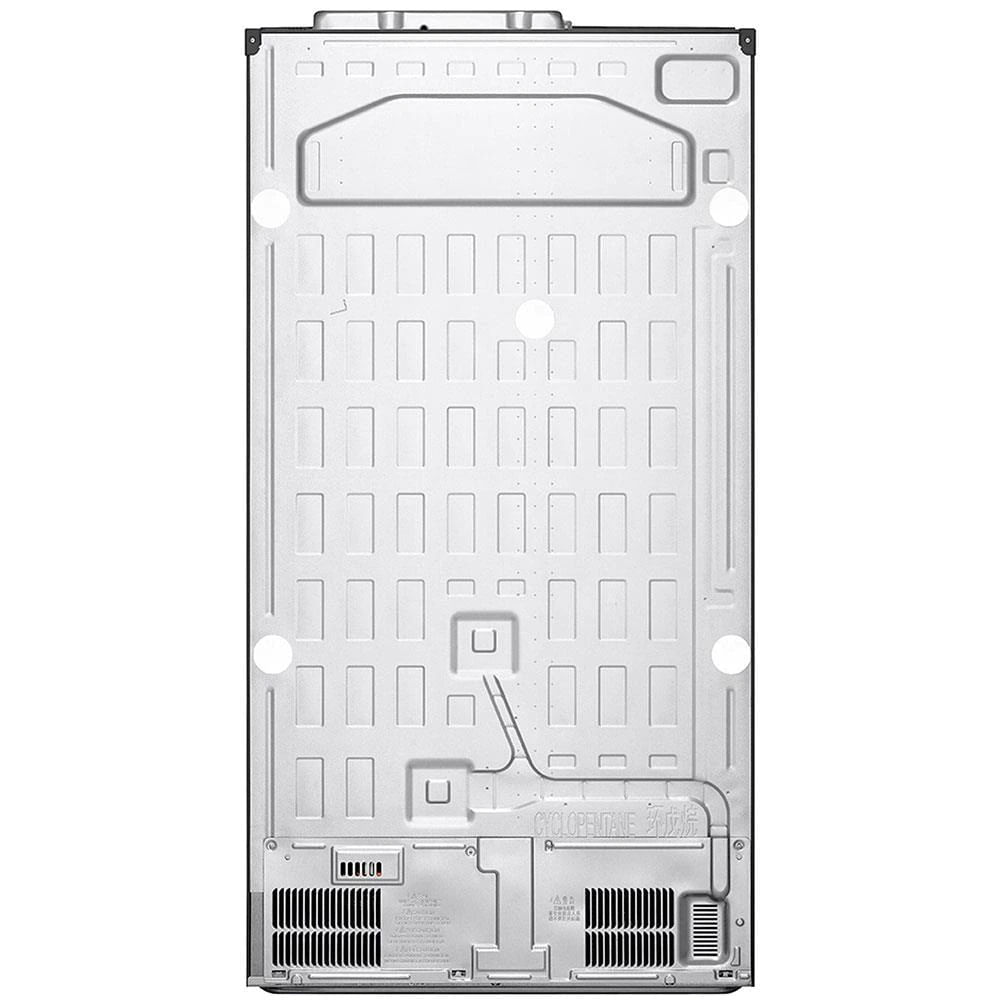 RefrigeradorSmartLG611LitrosSidebySideDoorinDoorUvnanoAcoEscovadoGCJ257CSF1220Volts