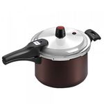 Panela-de-Pressao-Panelux-45-Litros-Antiaderente-com-Fechamento-Externo-Premium-Marrom