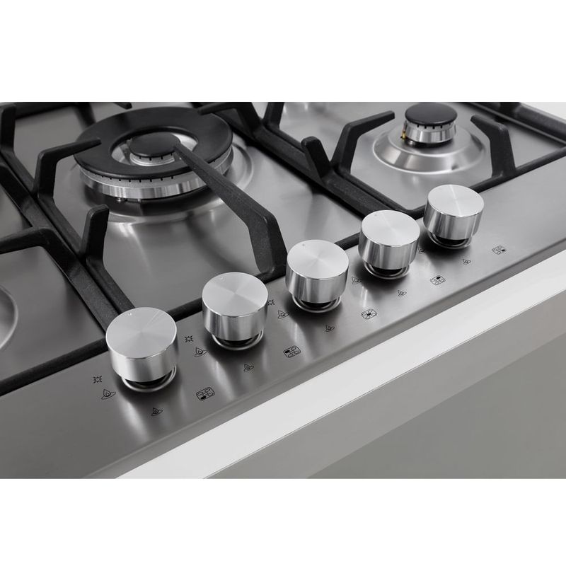 Cooktop a Gás Invita 5 Bocas 70cm Inox Bivolt