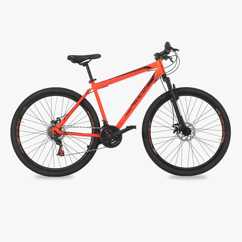 Bicicleta Free Action Flexus 2.0 Aro 29 Susp. Dianteira 21 Marchas - Laranja