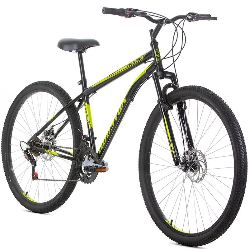 Bicicleta Houston Aro 29 Netuno S Preta e Amarela