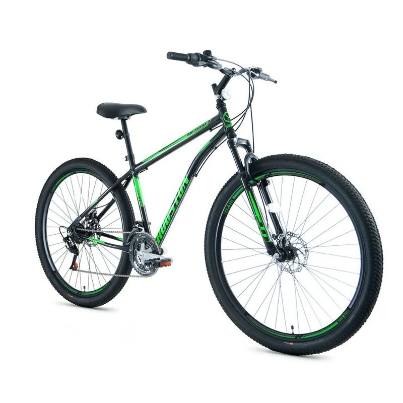 Bicicleta Houston Aro 29 Netuno S Preta e Verde