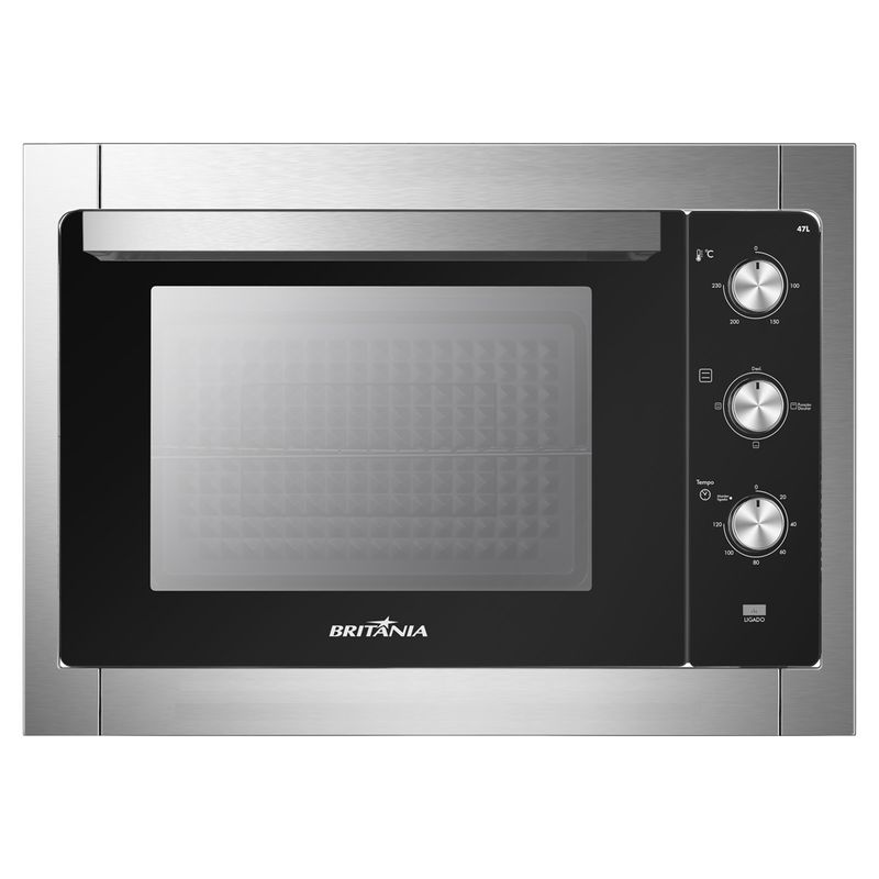 Forno-Eletrico-de-Embutir-Britania-47-Litros-Limpeza-Pratica-Inox-BFE47P---127-Volts