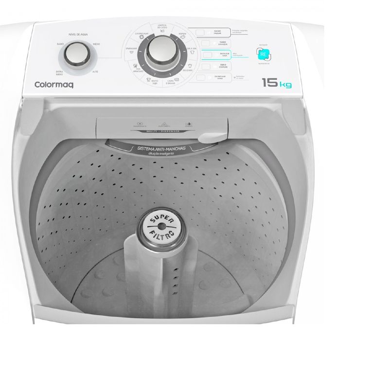 LavadoraColormaq15KgAutomaticaLCA15Branca127Volts