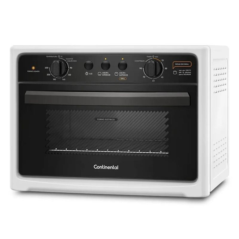 Forno-Eletrico-de-Bancada-Continental-44-Litros-com-Vidro-Interno-Removivel-BC44B---127-Volts