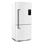 RefrigeradorBrastempFrostFreeInverse588LitrosBrancoBRE85AB–127Volts