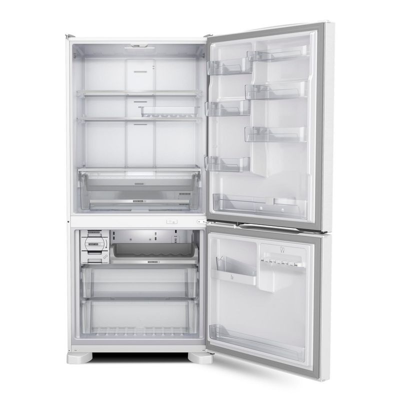 RefrigeradorBrastempFrostFreeInverse588LitrosBrancoBRE85AB–127Volts