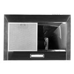 CoifadeParedeBritania60cmDepuradoreExaustorPiramideInoxBCO65I127Volts