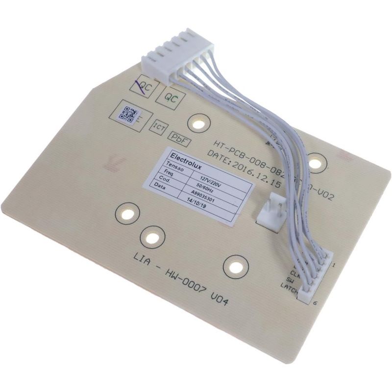 PlacaInterfaceparaLavadoraElectroluxA99035301–Bivolt
