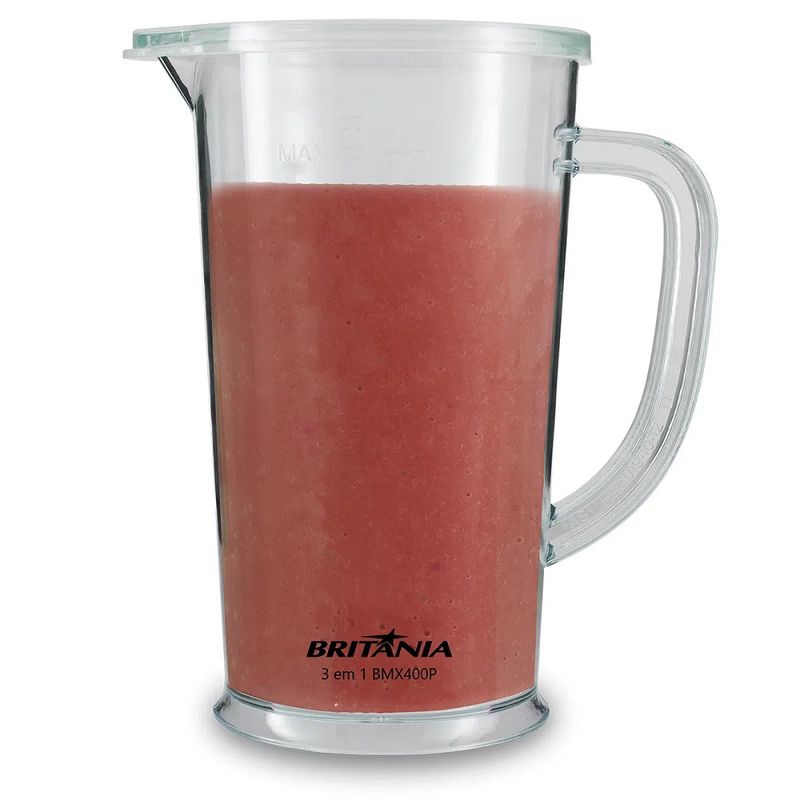 MixerBritania400W3em1PretoBMX400P220Volts