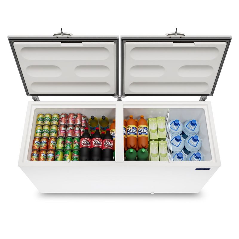 Freezer Horizontal Metalfrio 546 Litros Dupla Ação Branco DA550 220