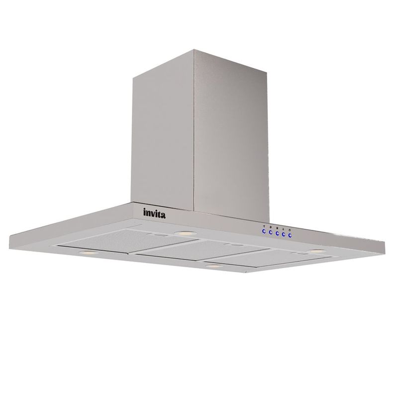 CoifadeIlhaInvita90cmInox127Volts