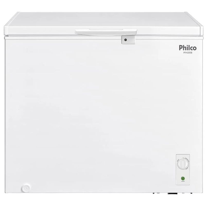 Freezer-Horizontal-Philco-199-Litros-1-Porta-Branco-PFH205B---127-Volts