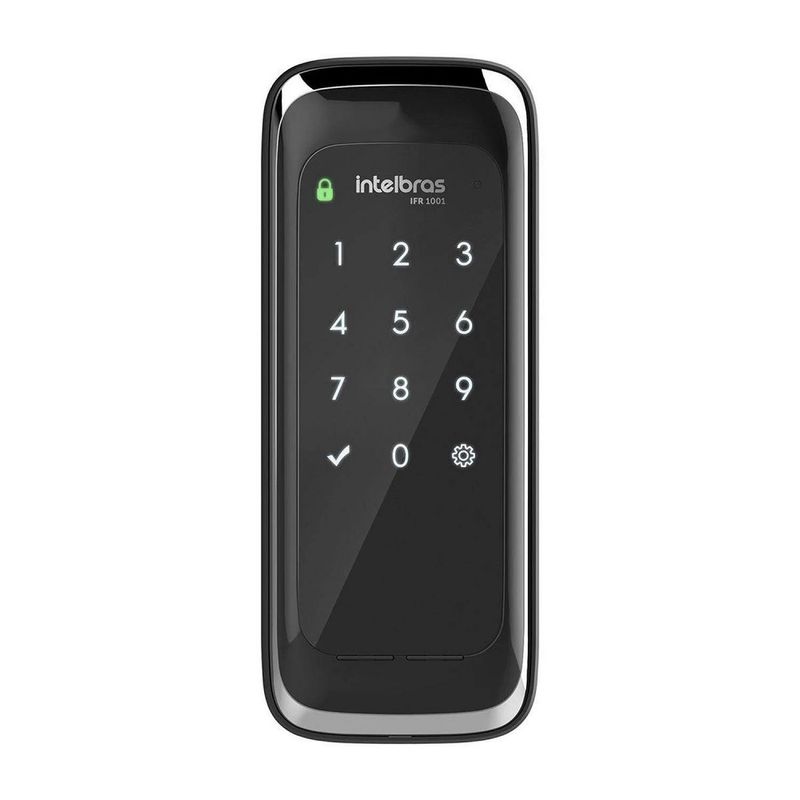 FechaduraSmartIntelbrasdeSobreporPretaIFR1001