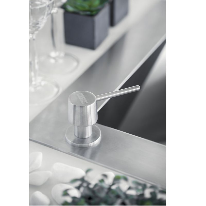 DosadordeSabaodeSobreporFranke330mlRedondoemAcoEscovado