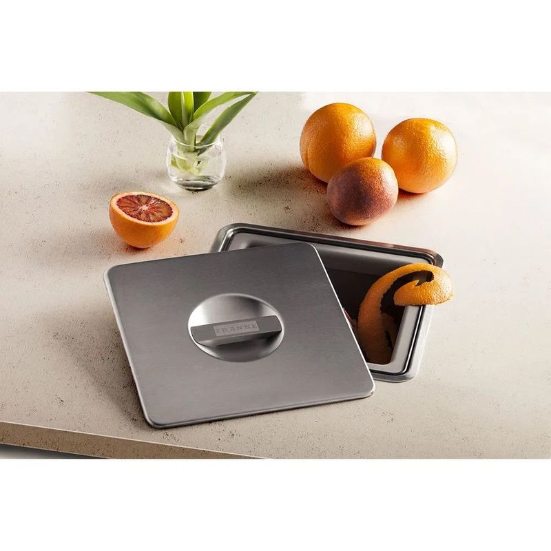 LixeiradeSobreporFranke10LitrosQuadradaAcoInoxEscovado