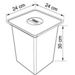 Lixeira-de-Sobrepor-Franke-10-Litros-Quadrada-Aco-Inox-Escovado