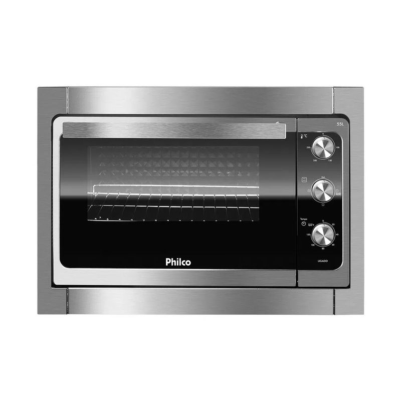 Forno-Eletrico-de-Embutir-Philco-55-Litros-Inox-PFE55E-–-127-Volts