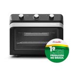 FornoEletricoeFritadeiraMueller35LitrosAirPretoMFB35G220Volts