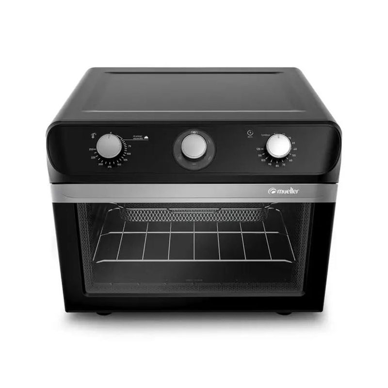 Forno-Eletrico-e-Fritadeira-Mueller-35-Litros-Air-Preto-MFB35G---220-Volts