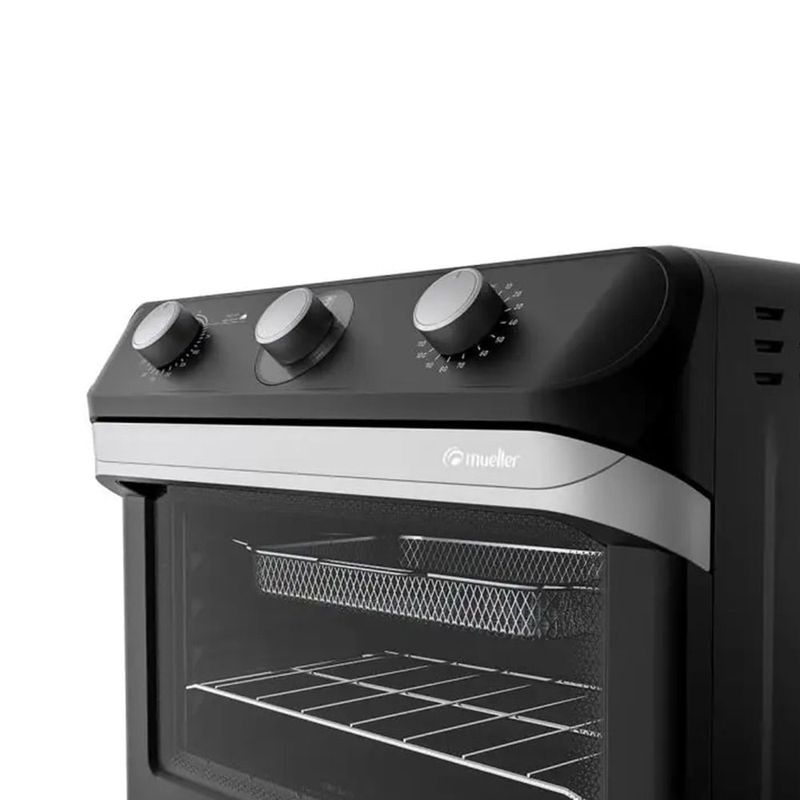 FornoEletricoeFritadeiraMueller35LitrosAirPretoMFB35G220Volts