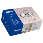 JogodePanelasTramontinaAllegra5PecasemAcoInoxcomFundoTriploeTampasdeInox