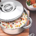 ogodePanelasTramontinaSolar5PecasemAcoInoxcomFundoTriplo