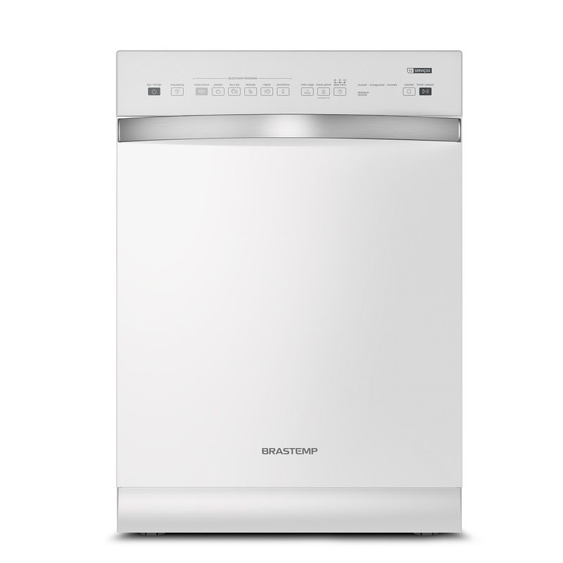 LavaLoucasBrastemp14ServicoscomCicloPesadoBrancaBLF14AB127Volts