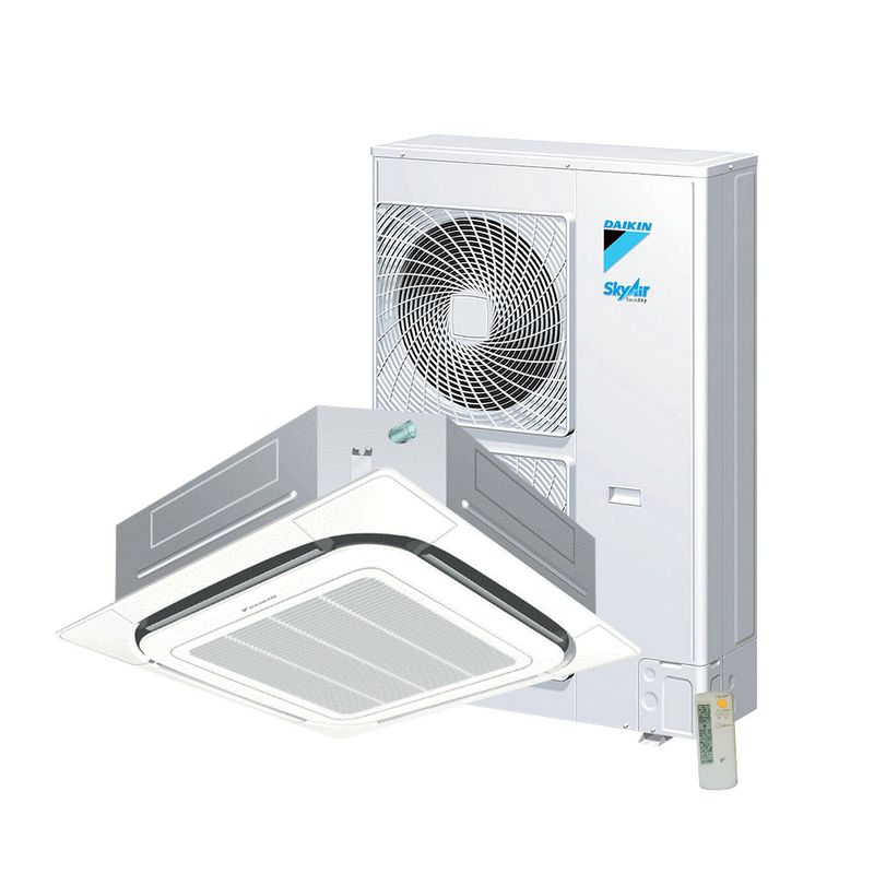 ArCondicionadoSplitCasseteInverterDaikinSkyAir42000BTUhQuenteeFrioFCQ42AVL220Volts