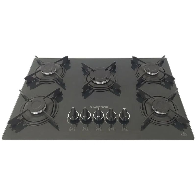 Cooktop-Safanelli-Gourmet-5-Bocas-Preto-Gray-FSZ508-–-Bivolt