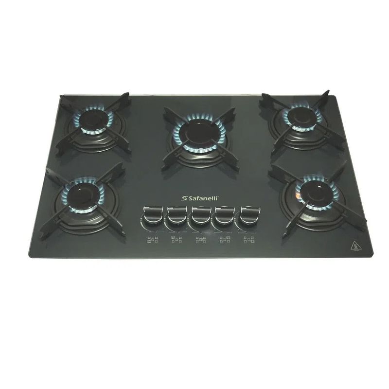 Cooktop-Safanelli-Gourmet-5-Bocas-Preto-Gray-FSZ508-–-Bivolt