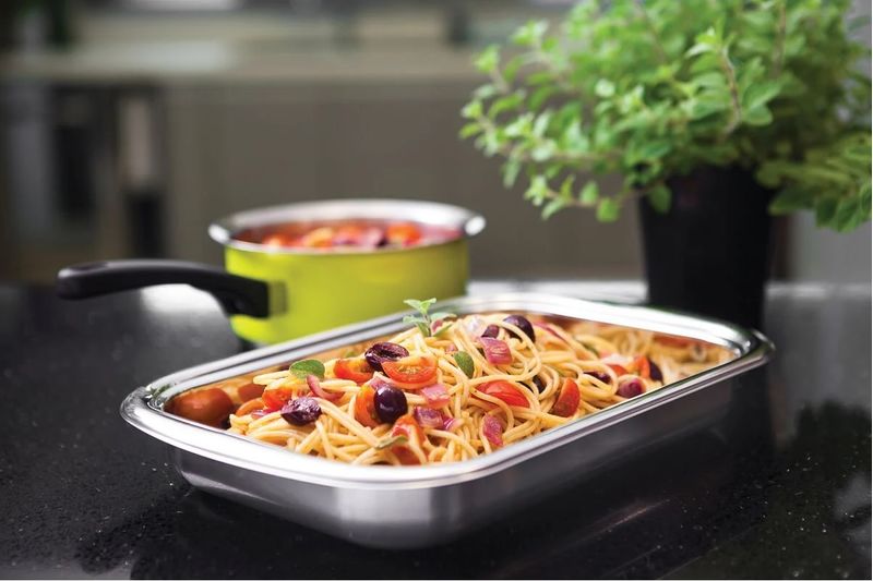 KitAssadeiraTramontina4PecasCosmosEmAcoInox