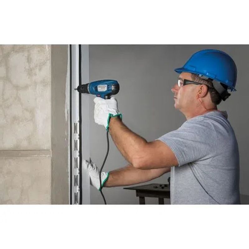 ParafusadeiraFuradeiraTramontina38Azul280WUsoProfissionalVelocidadeVariaveleSistemadeReversao–127Volts