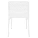 Conjuntode4CadeirasTramontinaIsabelleemPolipropilenoeFibradeVidroBranca