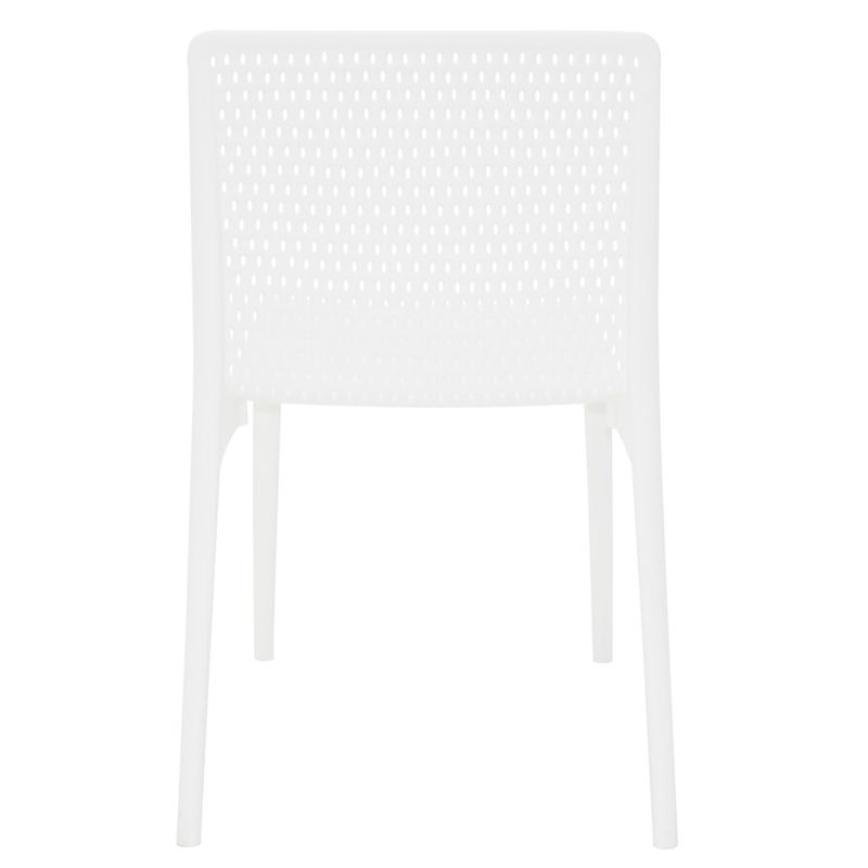 Conjuntode4CadeirasTramontinaIsabelleemPolipropilenoeFibradeVidroBranca