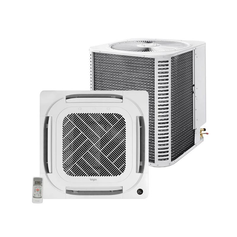 Ar-Condicionado-Split-Cassete-Elgin-Eco-Inverter-60000-BTU-h-Frio-Monofasico-45KVFI60B2NC---220-Volts