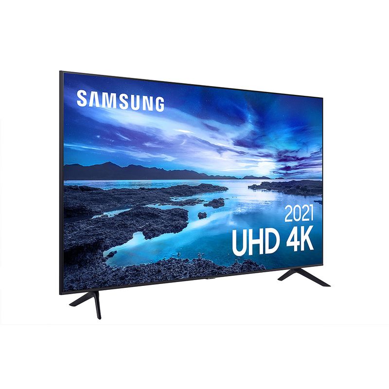 SmartTVSamsung55”CinzaAU7700–Bivolt