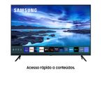SmartTVSamsung55”CinzaAU7700–Bivolt