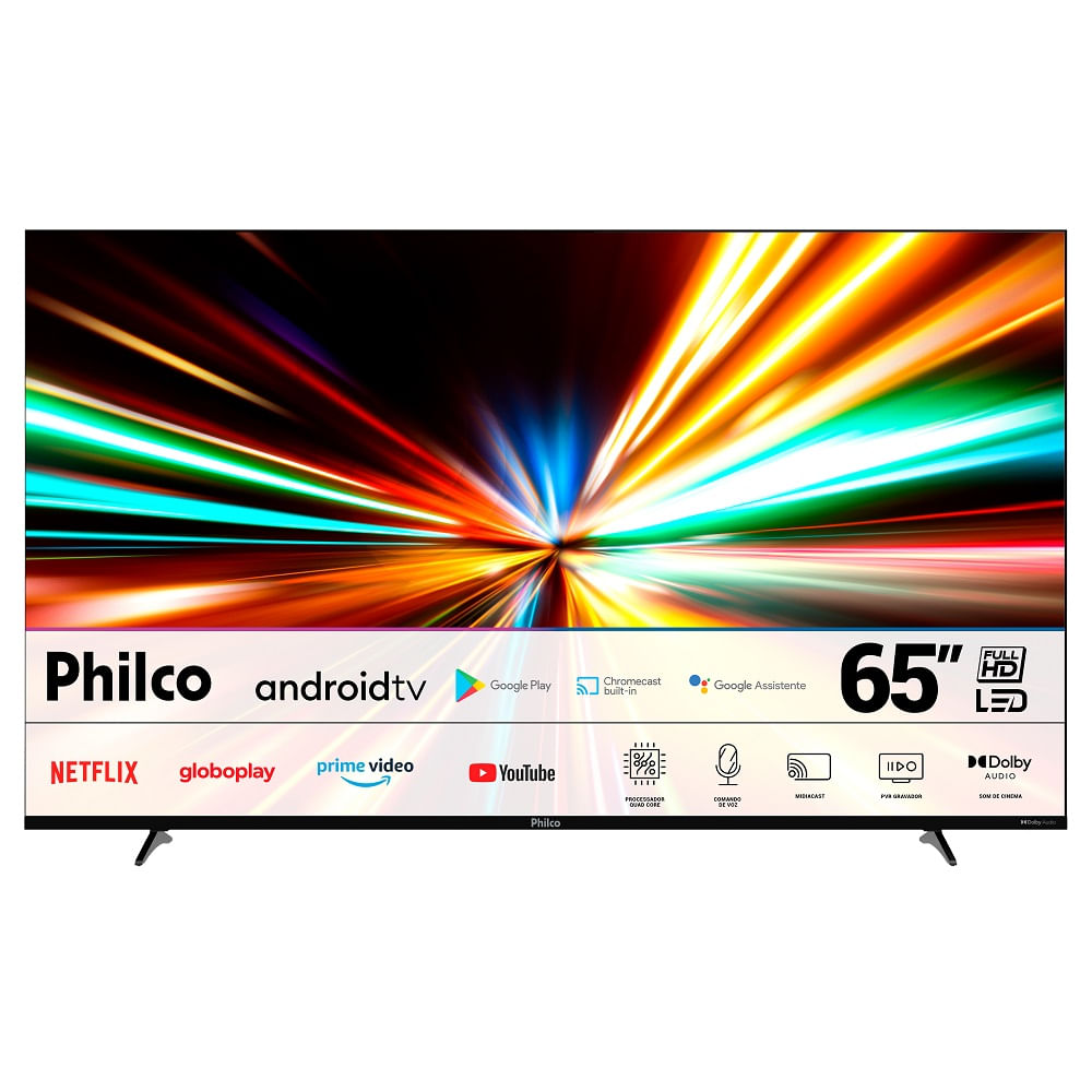 Tv 65" Led Philco 4k - Ultra Hd - Ptv65g10ag11sk