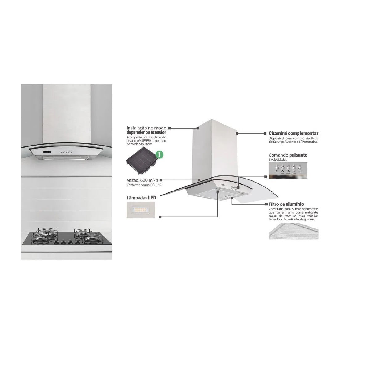 Coifa-de-Parede-60-cm-Tramontina-New-Vetro-Inox---220-Volts
