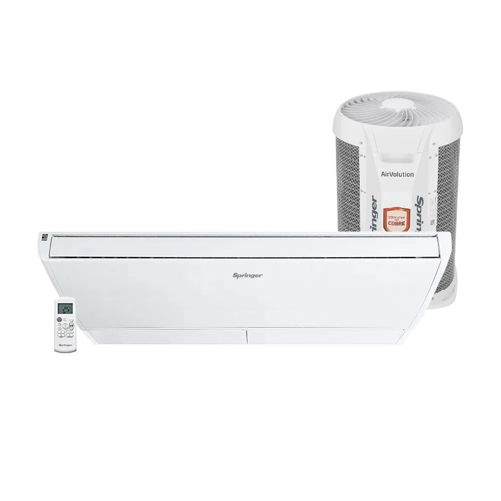 ArCondicionadoSplitTetoSpringerSpaceAir57000BTUhFrioTrifasico42ZQA60S5220Volts