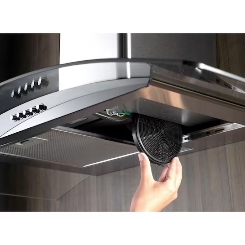 CoifadeParedeFischer90cmTalentFitInox220Volts
