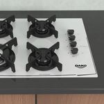 CooktopDako4BocasGlassTurboCookcomMesadeVidroeTriplaChamaBranco