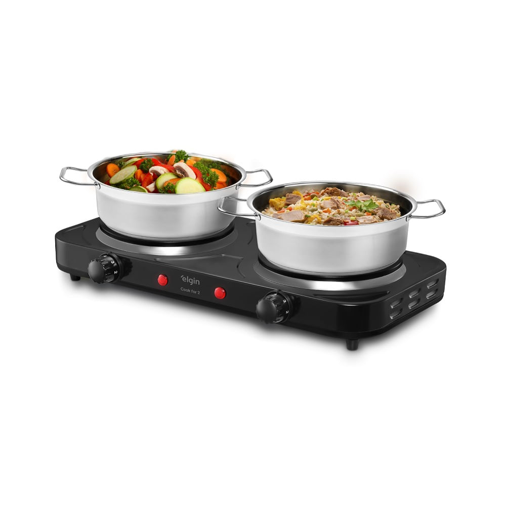 Cooktop-Eletrico-Elgin-Portatil-Com-Duas-Placa-De-Aquecimento-2-Boca-Preto-–-220-Volts